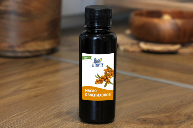 Анализ продукта Облепиховое масло 100 мл