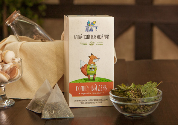 Анализ продукта «Солнечный день», травяной чай в пирамидках