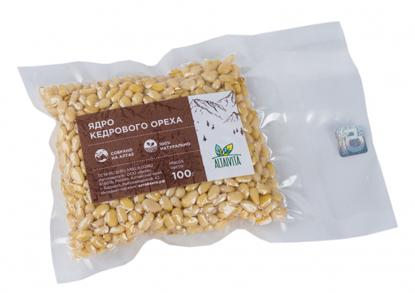 Анализ продукта Кедровый орех 100 гр.