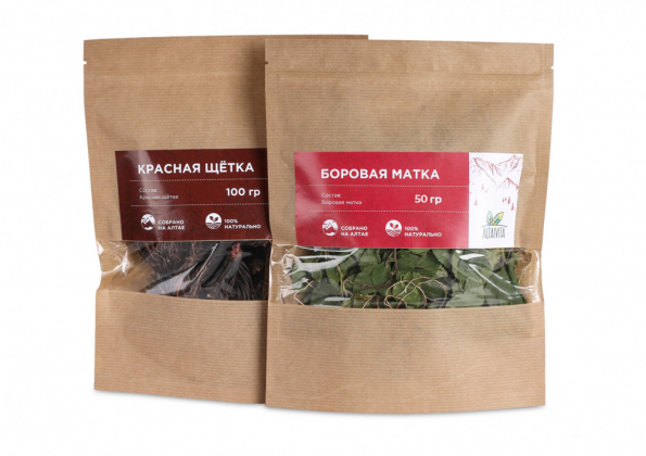 Анализ продукта Красная щетка и Боровая матка