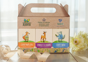 Подарочный набор алтайского травяного чая (Принцесса Сибири)