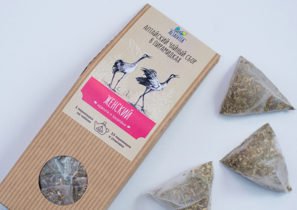 Анализ продукта Травяной чай «Женский» в пирамидках