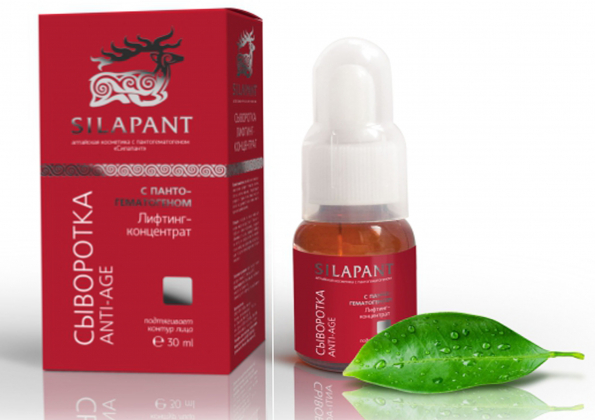Анализ продукта Сыворотка лифтинг-концентрат Anti-Age, 30 мл Silapant 