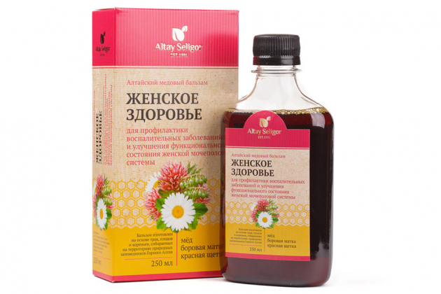 Анализ продукта Алтайский медовый бальзам «Женское здоровье» 250 мл, Алтай-Селигор