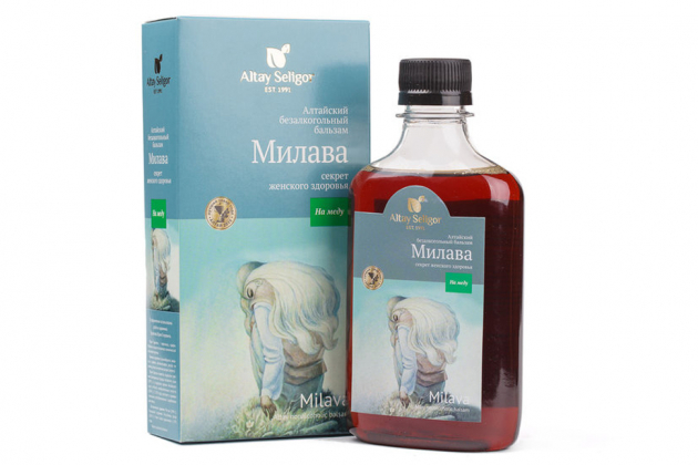 Анализ продукта Бальзам «Милава» секрет женского здоровья 250 мл, Алтай-Селигор