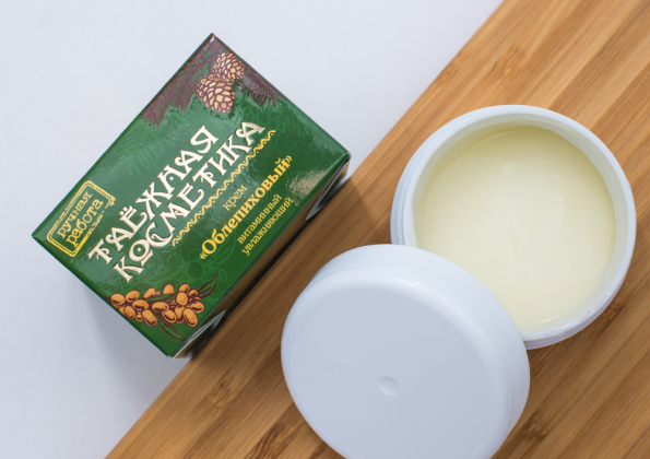 Анализ продукта Крем «Облепиховый» (витаминный, увлажняющий) 50 мл ТМ Алтын Бай