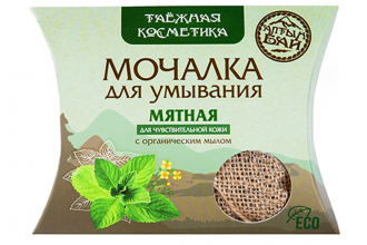 Мочалка для умывания «Мятная» 60 г ТМ Алтын Бай