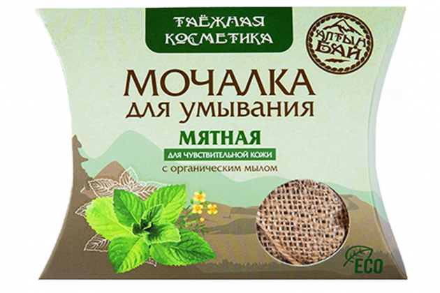 Анализ продукта Мочалка для умывания «Мятная» 60 г ТМ Алтын Бай