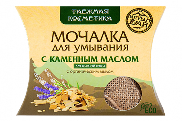 Анализ продукта Мочалка для умывания «С каменным маслом», 60 г ТМ Алтын Бай