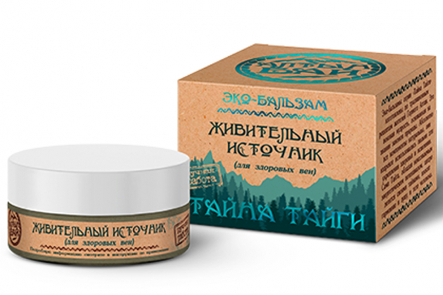 Анализ продукта Эко-бальзам «Живительный источник» (для здоровых вен), 50 мл ТМ Алтын Бай