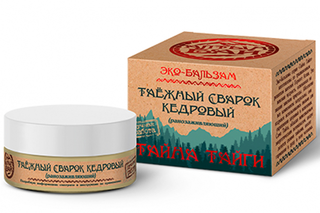 Анализ продукта Эко-бальзам «Таежный сварок кедровый» (ранозаживляющий), 50 мл ТМ Алтын Бай