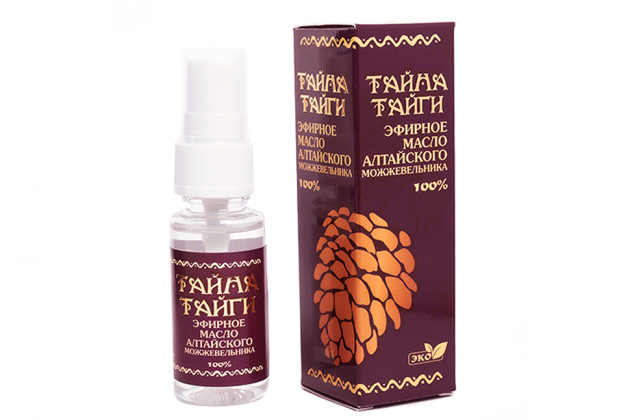 Анализ продукта Эфирное масло алтайского можжевельника, с распылителем, 20мл ТМ Алтын Бай