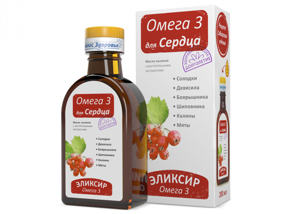 Анализ продукта Эликсир для сердца, 200 мл ТМ Компас Здоровья