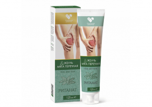 Ританат гель для массажа тела в области суставов, 125 мл ТМ Домашняя аптечка