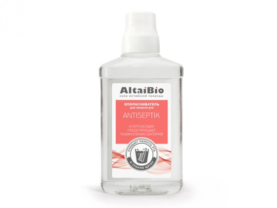Анализ продукта Ополаскиватель для полости рта «Antiseptik», 400 мл ТМ AltaiBio
