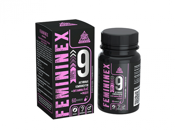 Анализ продукта Фитокомплекс «Femininex» для женщин, 60 капсул ТМ Алтайский Нектар