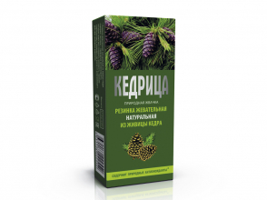 Смолка кедровая «Кедрица», 4шт. ТМ Алтайский Нектар
