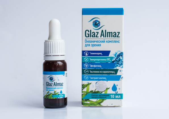 Анализ продукта Glaz Almaz, 10 мл ТМ Сашера-Мед