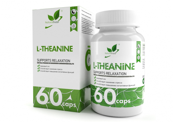 Анализ продукта Теанин, 60 капсул ТМ NaturalSupp
