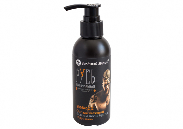 Анализ продукта Омолаживающий бальзам после бритья Тонус кожи Русь, 140 мл  ТМ Зеленый Алтай