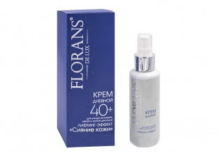 Крем для лица Сияние кожи 40+ ,Florans De Lux, 75 мл ТМ Зеленый Алтай