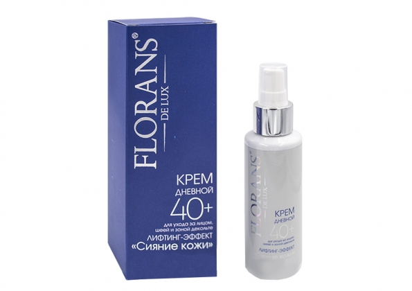 Анализ продукта Крем для лица Сияние кожи 40+ ,Florans De Lux, 75 мл ТМ Зеленый Алтай