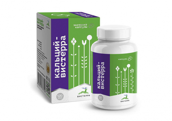 Анализ продукта Пантовая продукция Кальций, 120 шт ТМ Вистерра