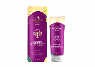 Фито-гель для ступней ног «Чистота и свежесть» , 75 мл ТМ Вистерра