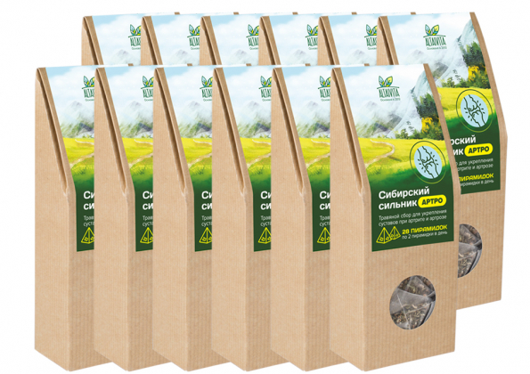 Анализ продукта Травяной чай Сибирский сильник в пирамидках, набор 12 шт