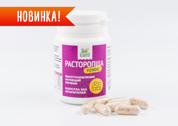 Анализ продукта Расторопша Плюс в капсулах (60 капсул по 500 мг.)