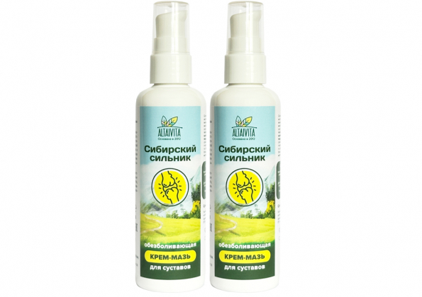 Анализ продукта Крем-мазь для суставов Сибирский сильник, набор 2 шт
