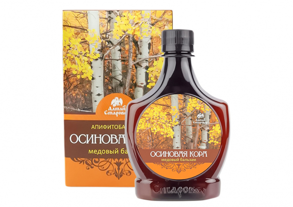Анализ продукта Бальзам медовый Осиновая кора 250 мл, Алтай-Старовер