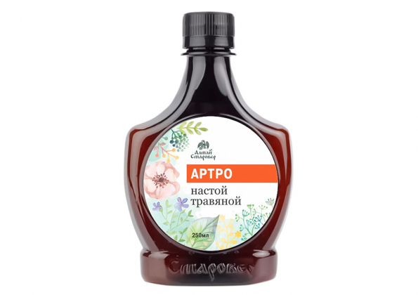 Анализ продукта Настой травяной Артро 250 мл, Алтай-Старовер