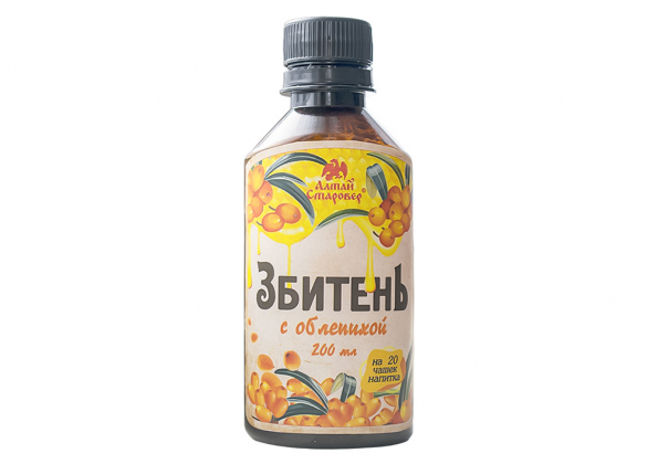 Анализ продукта Сбитень Збитень с облепихой 200 мл, Алтай-Старовер