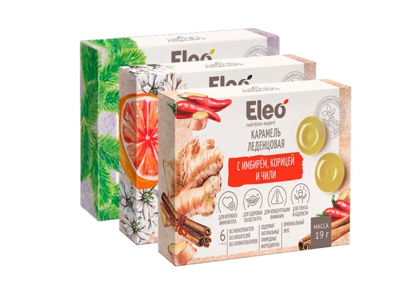 Анализ продукта Набор Кедровая пряность карамель леденцовая, Eleo