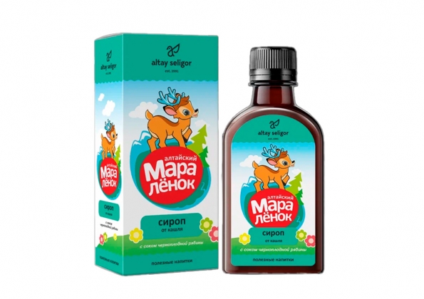 Анализ продукта Сироп от кашля Алтайский мараленок 200 мл, Алтай-Селигор