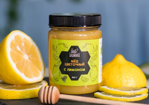Анализ продукта Цветочный мед с лимоном, 350 г