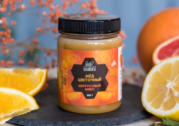 Анализ продукта Цветочный мед цитрусовый микс, 350 г