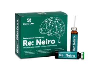 Концентрат Re: Neiro – Защита мозгового кровообращения, Clover Labs