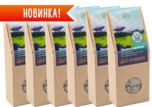 Травяной чай Эндотиреон в пирамидках, 100 гр. Набор 6 шт